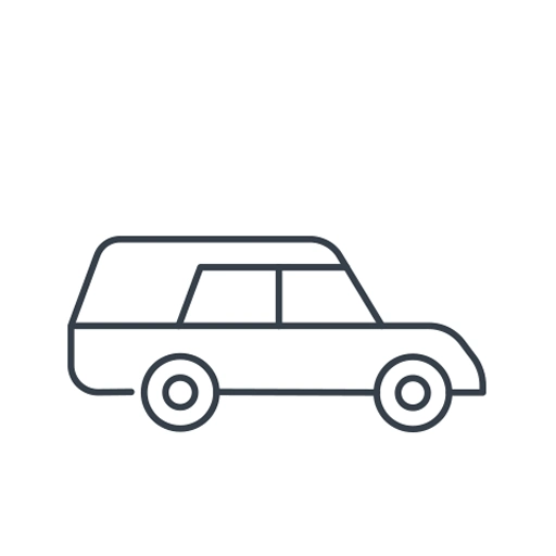 Icon Überführung Bestattungen Strichzeichnung