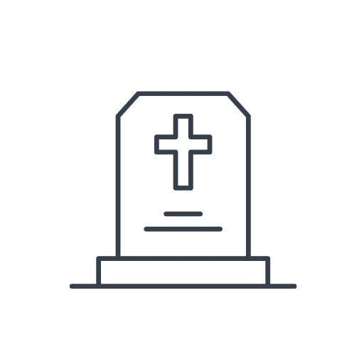 Icon Bestattungen Strichzeichnung